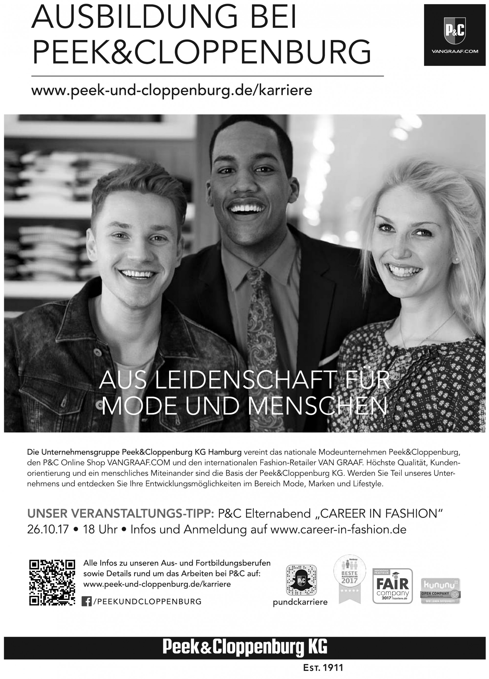 Die Unternehmensgruppe Peek & Cloppenburg KG